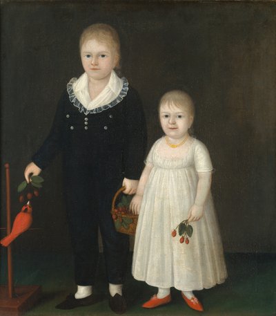 Edward y Sarah Rutter, ca. 1805 de Joshua Johnson