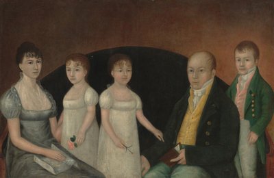 Grupo Familiar, c. 1800 de Joshua Johnson