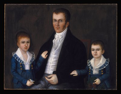 John Jacob Anderson e hijos, John y Edward de Joshua Johnson