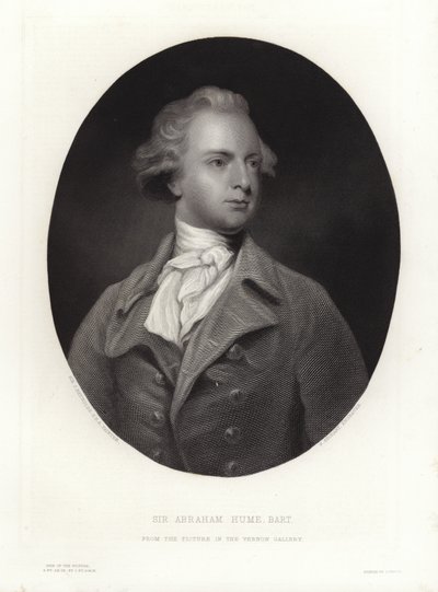 Abraham Hume de Joshua Reynolds