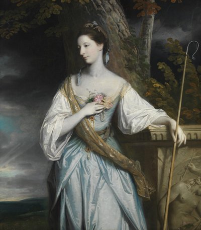 Anne Dashwood 1743-1830, luego condesa de Galloway, 1764 de Joshua Reynolds