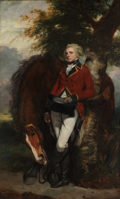 Capitán George K.H.Coussmaker, 1782 de Joshua Reynolds