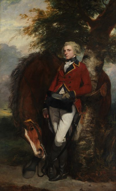 Capitán George K. H. Coussmaker 1759-1801, 1782 de Joshua Reynolds