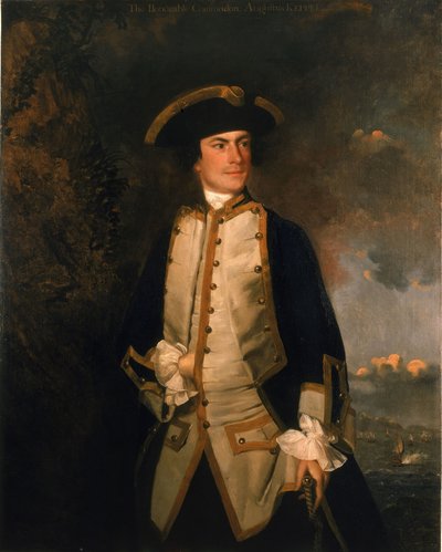 Comodoro Augustus Keppel (1725-1786) de Joshua Reynolds
