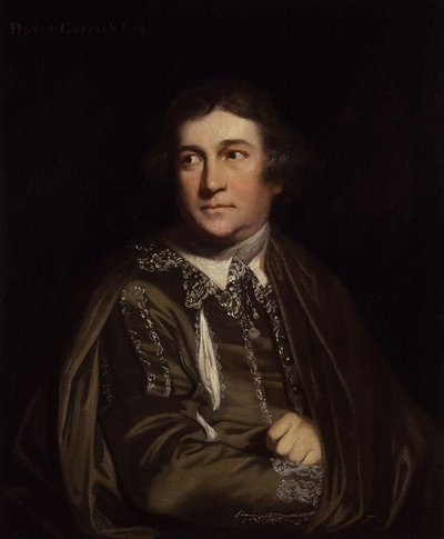David Garrick como Kitely en "Every Man in his Humour". de Joshua Reynolds