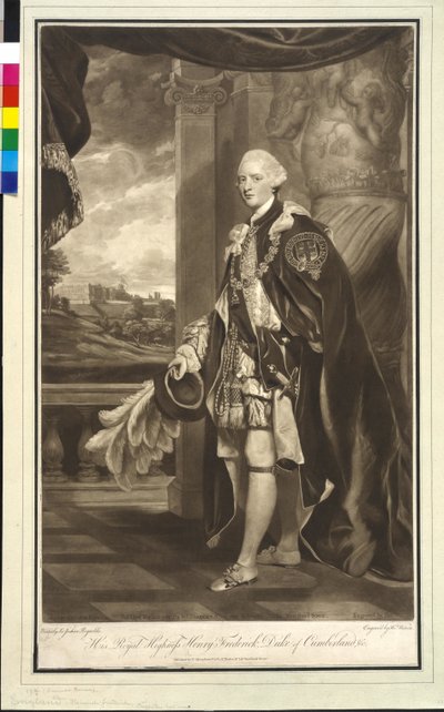 Duque de Cumberland y Strathearn Enrique Federico de Joshua Reynolds