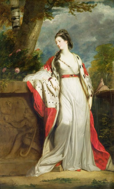 Elizabeth Gunning, duquesa de Hamilton y duquesa de Argyll, c.1760 de Joshua Reynolds