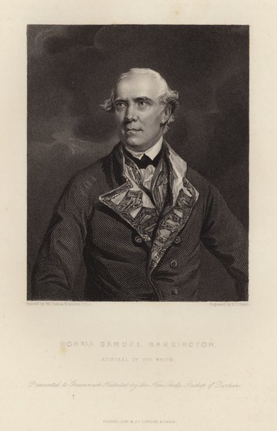 Honorable Samuel Barrington de Joshua Reynolds
