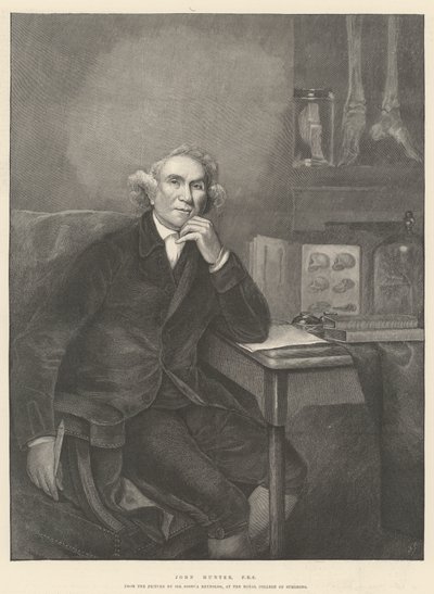 John Hunter, FRS de Joshua Reynolds