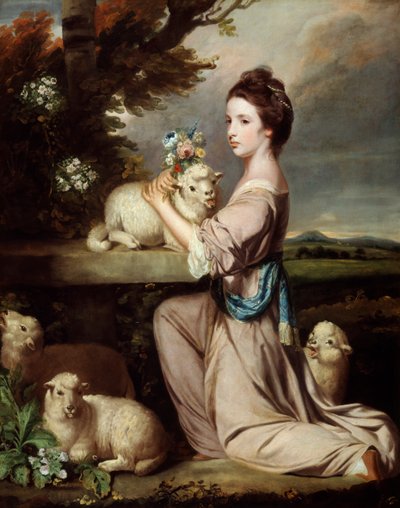 Lady Mary Leslie de Joshua Reynolds