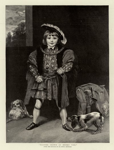 Maestro Crewe como Enrique VIII de Joshua Reynolds