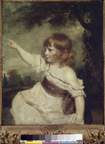 Master Hare (Francis George Hare) de Joshua Reynolds
