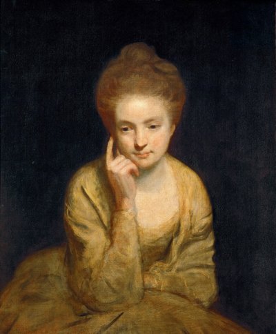 Retrato de una joven de Joshua Reynolds