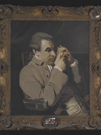 Retrato de Joseph Baretti (óleo sobre lienzo) de Joshua Reynolds