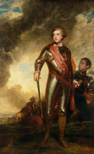 Retrato de Charles Stanhope, III conde de Harrington (1753-1816) 1782 (óleo sobre lienzo) de Joshua Reynolds