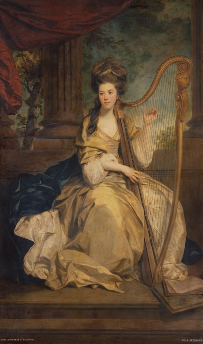 Retrato de Jane Lindsay, Condesa de Eglinton de Joshua Reynolds