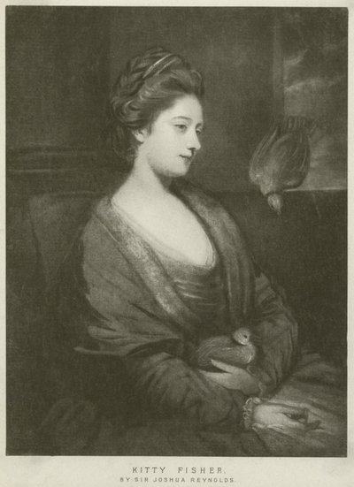 Retrato de Kitty Fisher de Joshua Reynolds