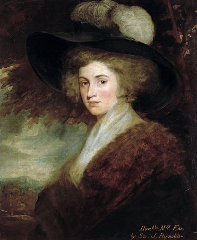 Retrato de la Sra. Charles James Fox de Joshua Reynolds
