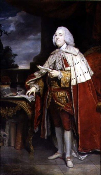 Retrato de Robert Marsham, segundo Barón Romney y segundo Presidente de la Sociedad de Joshua Reynolds