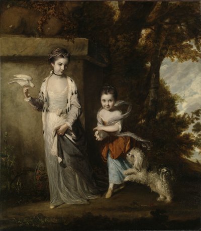 Retrato de las damas Amabel y Mary Jemima Yorke de Joshua Reynolds
