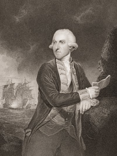 Samuel Hood, 1er Vizconde Hood, ilustración de 
