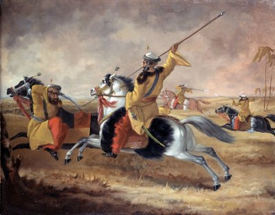 Caballo de Skinners en ejercicio, c.1840 de Joshua Reynolds