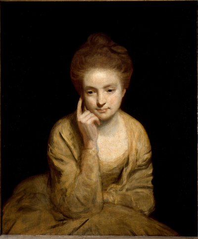 Estudio para el retrato de una joven de Joshua Reynolds