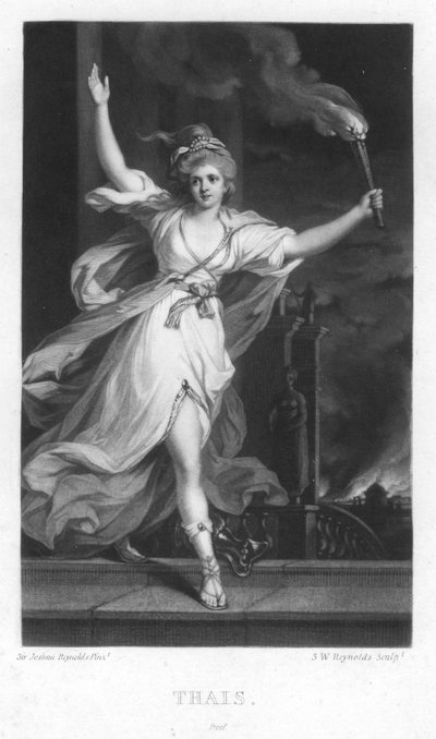 Thais, c. 1740-1790 de Joshua Reynolds