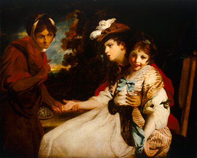 La gitana adivina, c.1781 (óleo sobre lienzo) de Joshua Reynolds