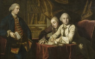 La fiesta fuera de la ciudad, c.1759 de Joshua Reynolds