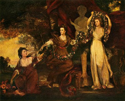 Las Tres Gracias, 1773, c1912 de Joshua Reynolds