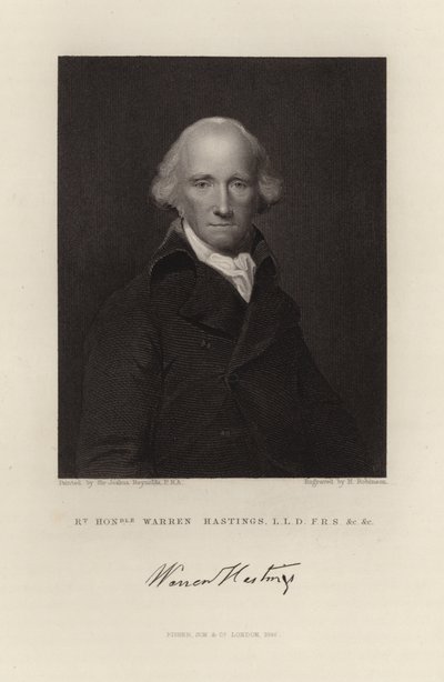 Warren Hastings de Joshua Reynolds