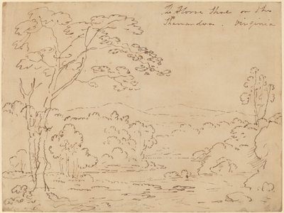 La Herradura en el Shenandoah, Virginia de Joshua Shaw
