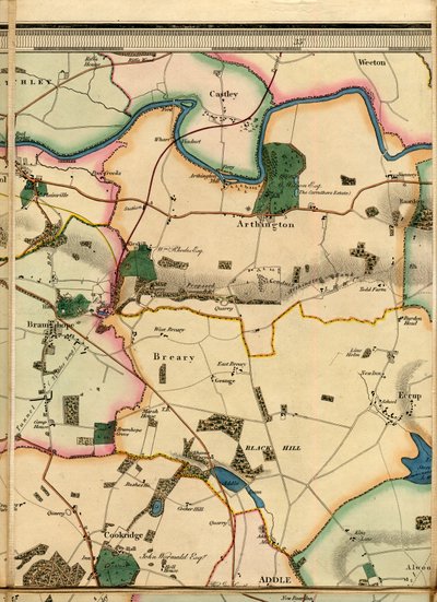A3, Bramhope, Arthington, Cookridge y Eccup de Joshua Thorp