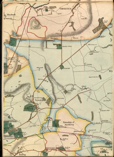 B5, Thorner, Seacroft, Austhorp, Shadwell, Whitkirk y Halton de Joshua Thorp