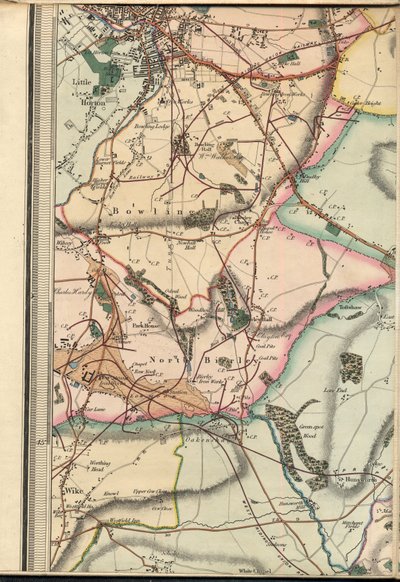 C1 sur de Bradford, Bolling Hall, Bowling y North Brierley de Joshua Thorp