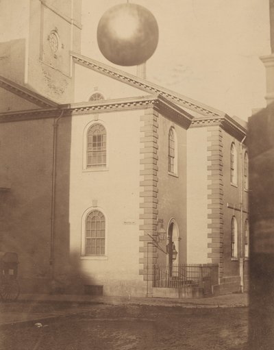 Iglesia de Brattle Square, 1850 (foto) de Josiah Johnson Hawes