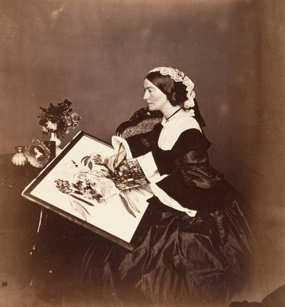 La condesa Canning, Calcuta, 1861 de Josiah Rowe