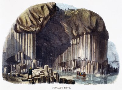 La cueva de Fingal, de Fenómenos de la naturaleza, 1849 de Josiah Wood Whymper