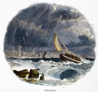 Monzones, de Fenómenos de la naturaleza, 1849 de Josiah Wood Whymper