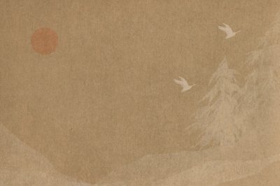 Aves volando, sol de invierno de Josie George