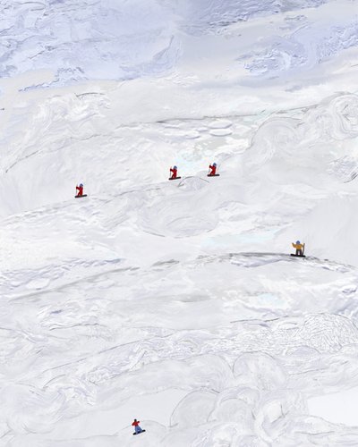 Deriva glaciar de Josie George