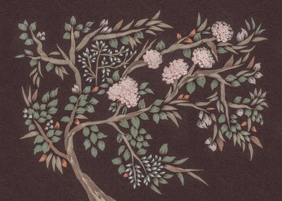 Árbol de flores rosas de Josie George