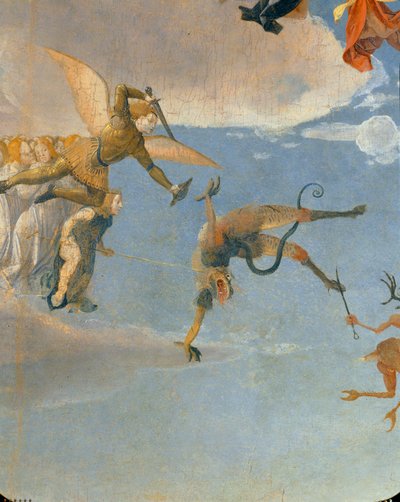 Calvario, detalle de Josse (fl.1493-1508) Lieferinxe