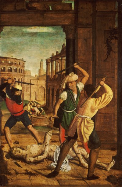 El martirio de San Sebastián, c.1497 de Josse Lieferinxe
