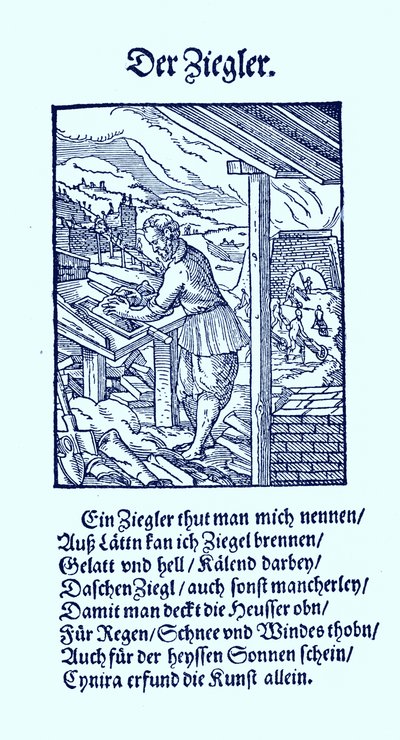 Ladrillero de Jost Amman