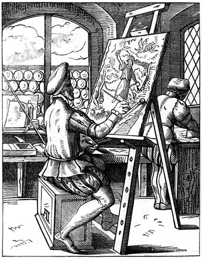 Pintor, siglo XVI de Jost Amman