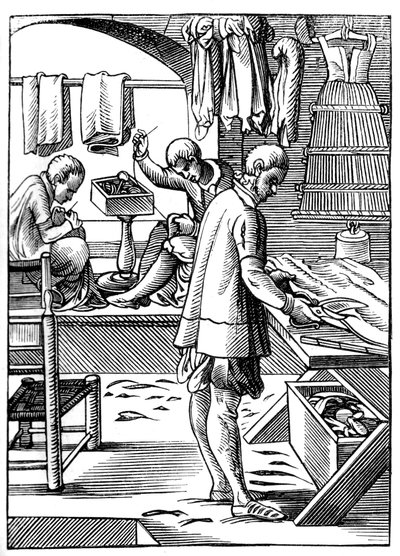 Sastre, siglo XVI de Jost Amman