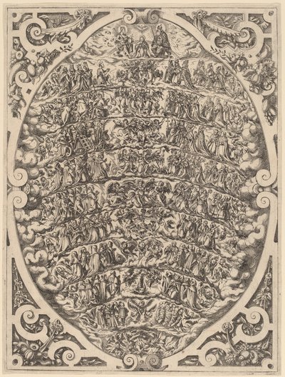 La Jerarquía de los Cielos de Jost Amman