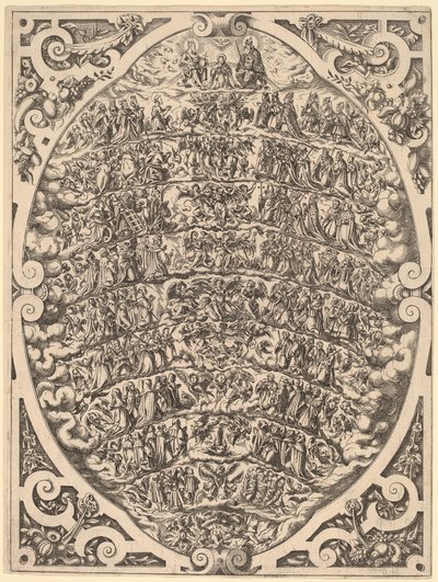 La Jerarquía de los Cielos de Jost Amman